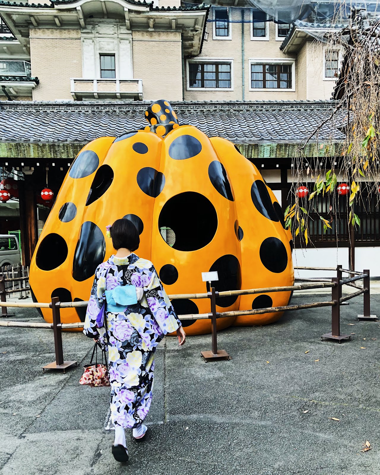 virtually nonexistent Pumpkin Forever. Yayoi Kusama. Forever Museum of