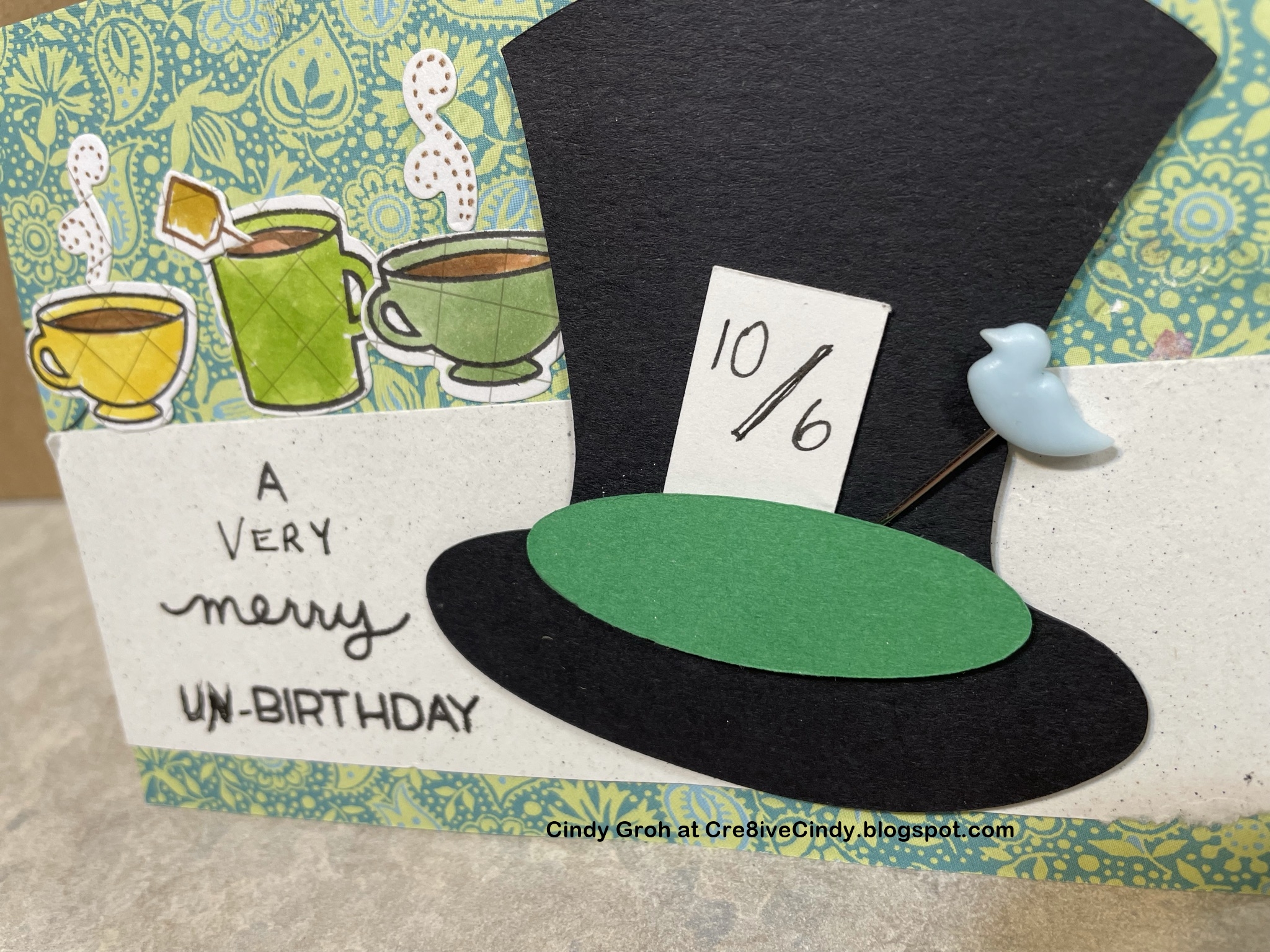 Cre8iveCindy: Mad Hatter Card