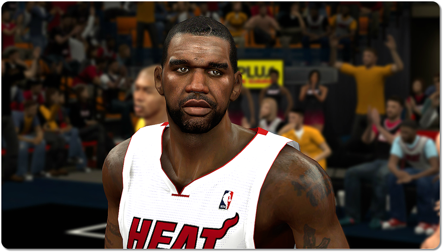 NBA 2K14 Greg Oden Face Mod