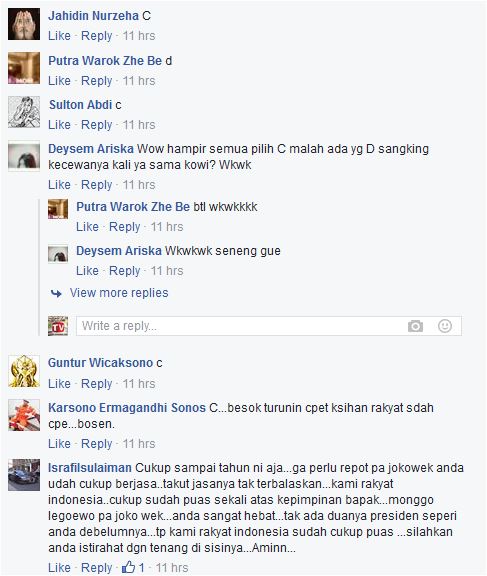 SURVEI INI TERNYATA Mayoritas Rakyat Indonesia Inginkan Presiden Jokowi Berhenti Sampai Disini