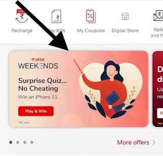 airtel weekends quiz