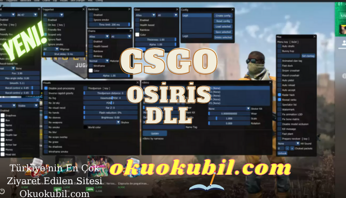 CSGO Osiris Multihack ESP, Aimbot Wallhack Hileli Güncel İndir 2021