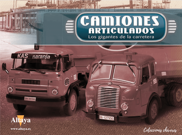 Colección Camiones articulados, Los gigantes de la carretera 1:43 Altaya España