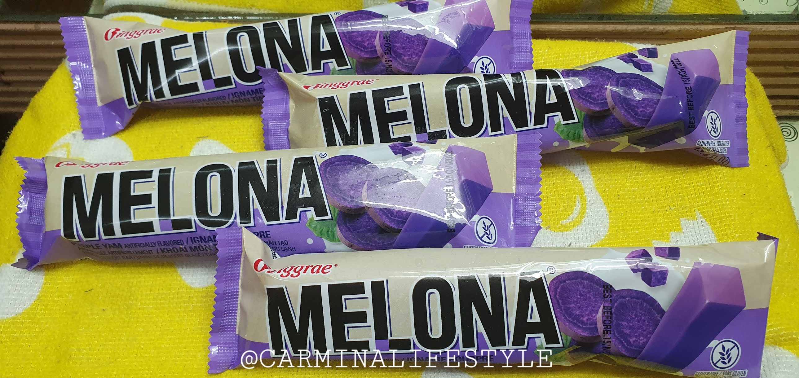 Melona Purple Yam (Ube) Popsicle