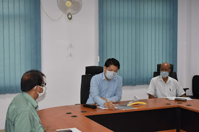 कोविड-19 से संबंधित विषयों पर बैठक, AnjNewsMedia, Commissioner