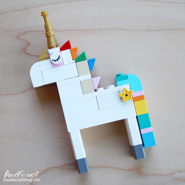 How to Build: Lego Unicorn Instructions--10 ways!