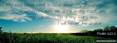 My soul finds rest in God alone