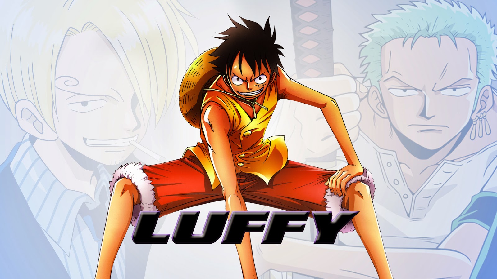 WallpaperHD: One Piece WallpaperHD - Luffy 01