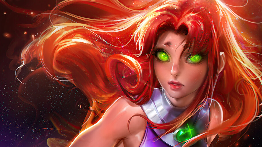 Starfire, DC, Comics, 4K, #6.417 Wallpaper PC Desktop
