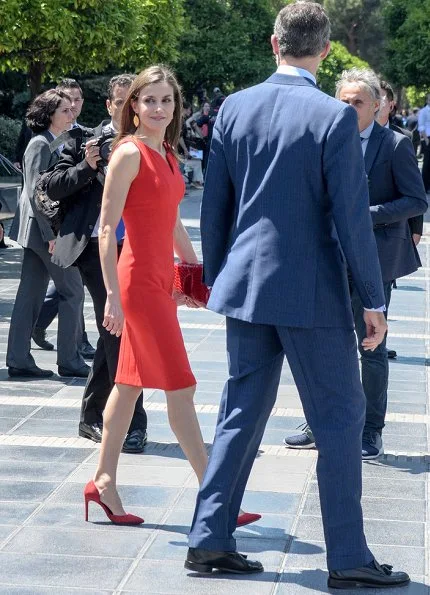 King Felipe and Queen Letizia presented the 'La Caixa' Scholarships with a ceremony held at the La Caixa headquarters in Barcelona