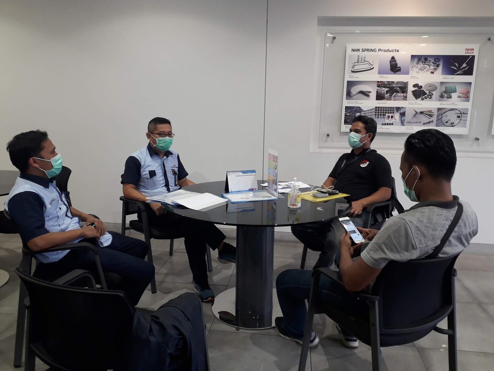 Aksi Cegah Penyebaran Covid 19 Unit Intel Kodim 0509 Kab Bekasi Lakukan Monitoring Di Kawasan Industri