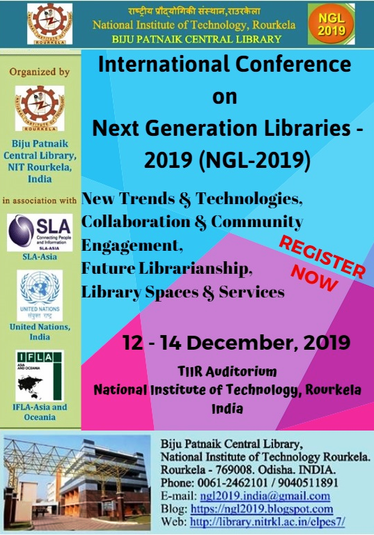 NGL2019 India International Conference NGL2019 International