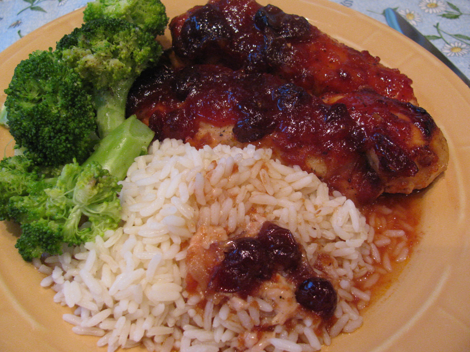 Rita's Recipes: Cranberry Glazed Chicken