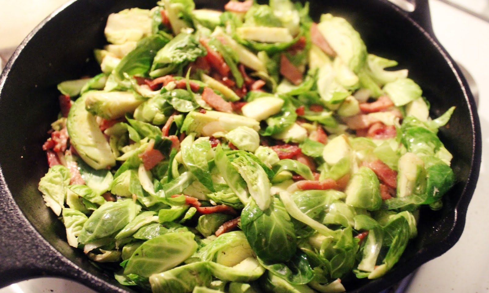 Who needs a quiche? (Brussels Sprout, Bacon and Gruyère Frittata) My