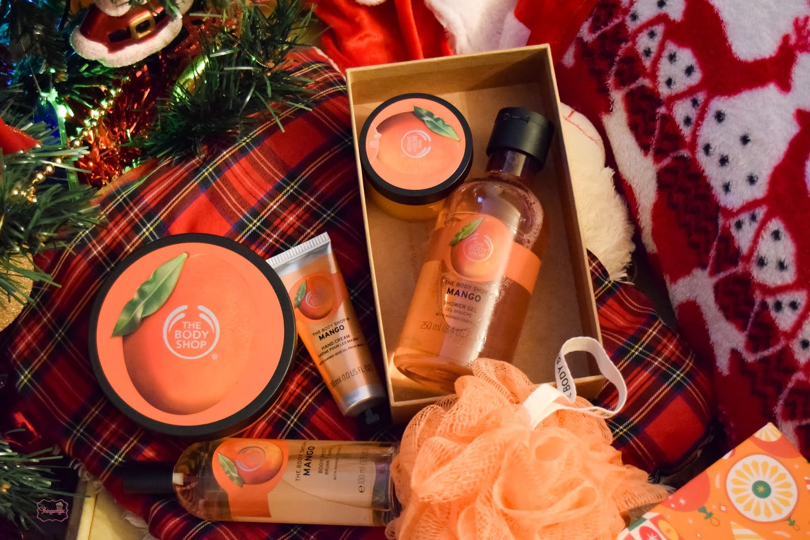 The Body Shop Christmas Gift Box Mango Collection Thingamyjic