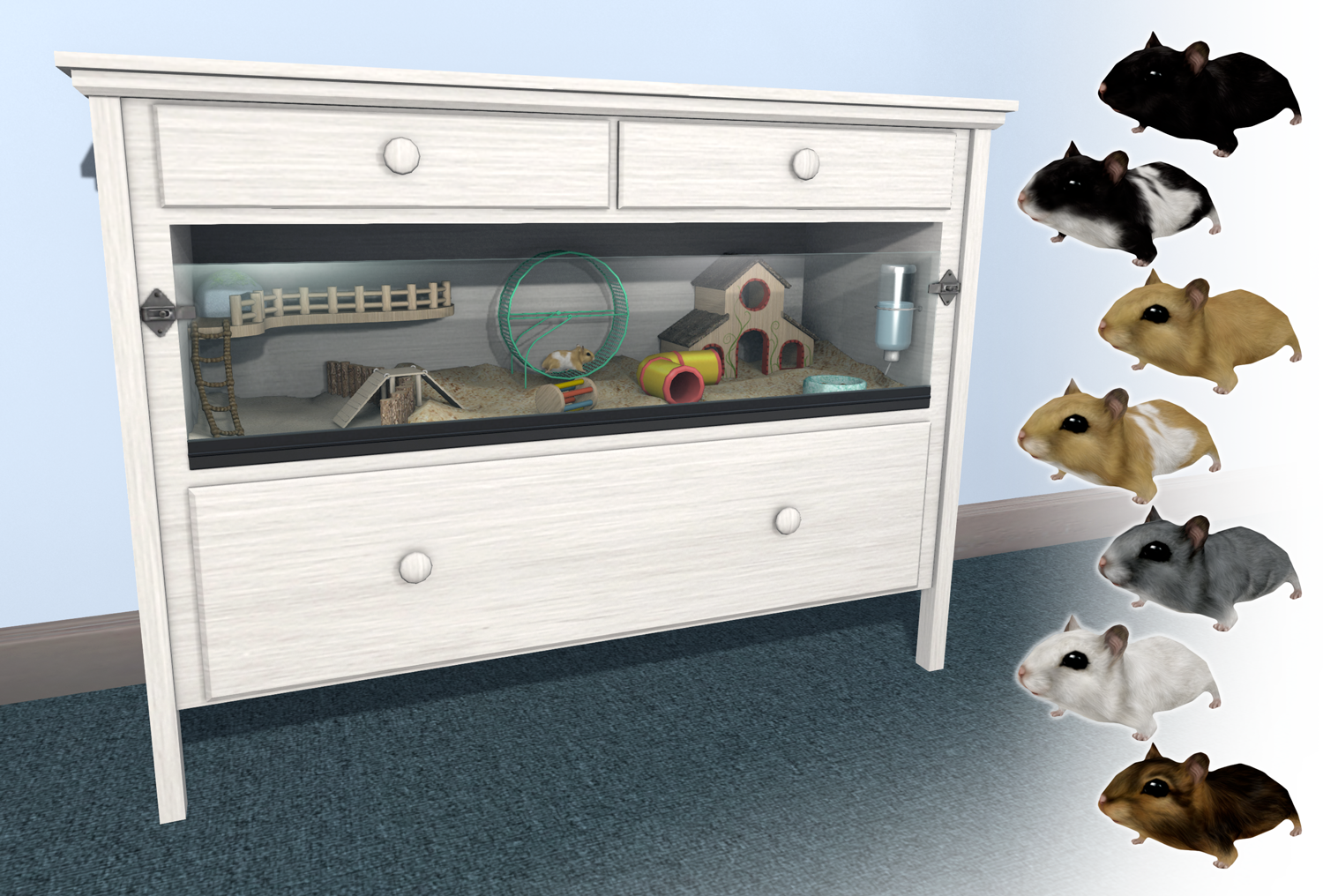 JIAN Hamster Habitat for the Saturday Sale!