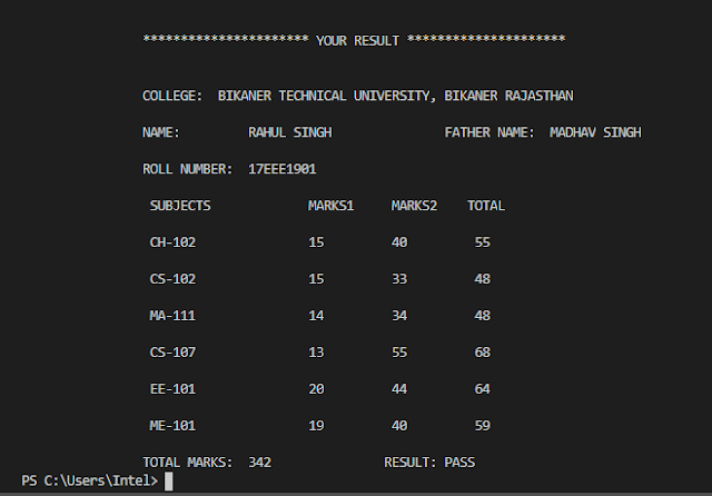 Student Marksheet program in python programming language Student Marksheet program in python programming language