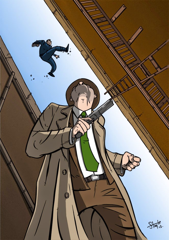 Stayte Of The Art Hard Boiled Detectives...