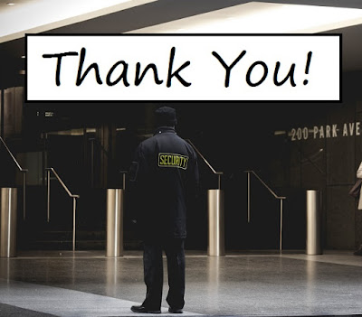 Messages And Sayings: Thank You Messages for Security Guards