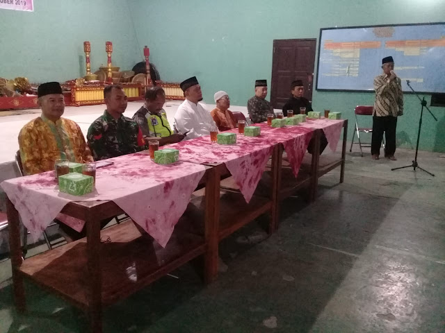 Babinsa Koramil Gantiwarno Hadiri Doa Bersama Untuk Kesuksesan Pilkades