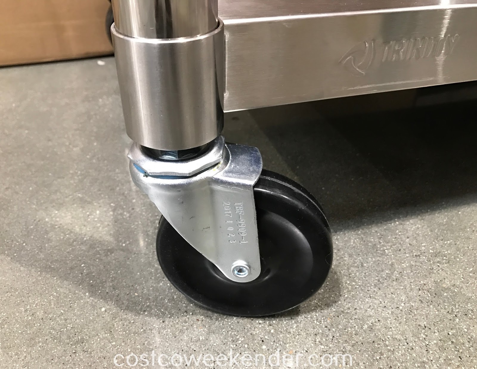 Trinity Stainless Steel Prep Table Costco Weekender