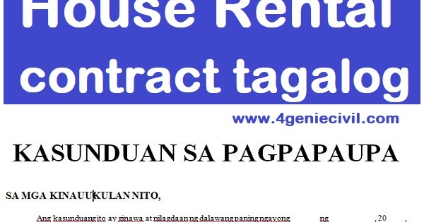 Get House Rental Contract Sample In Tagalog PNG Sample Furniture Shop