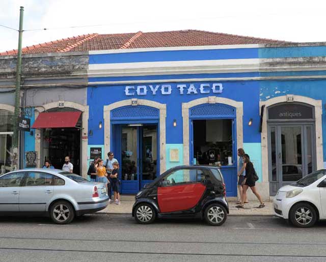 Coyo Taco Mexican Restaurant Lisbon Portugal Visitor Guide