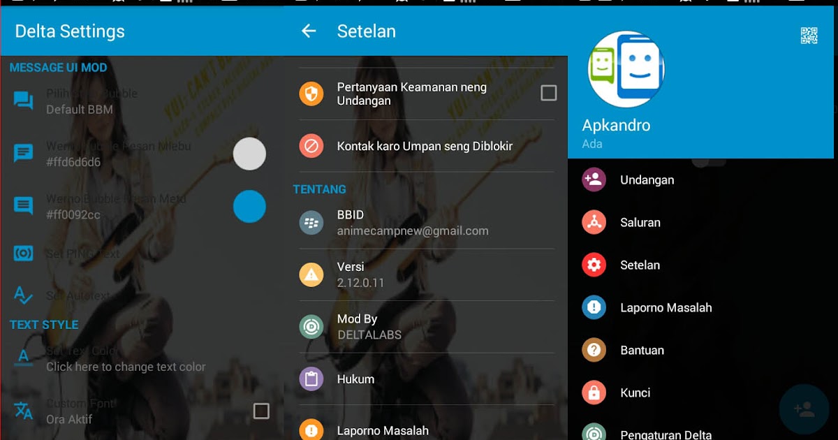 Download Delta BBM Mod V3.2.1 Apk Terbaru (V2.12.0.11)