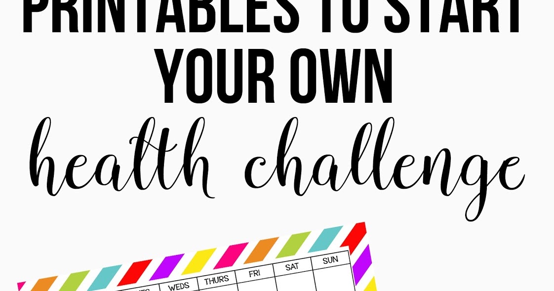 simple sisters: Health Challenge Freebies