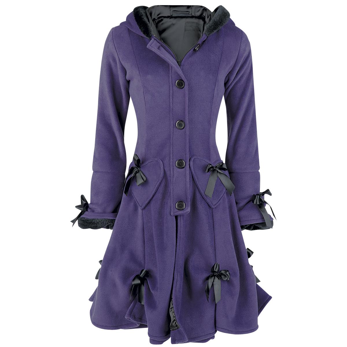 Stylish Purple Coat | Here Everythink Is Stylish