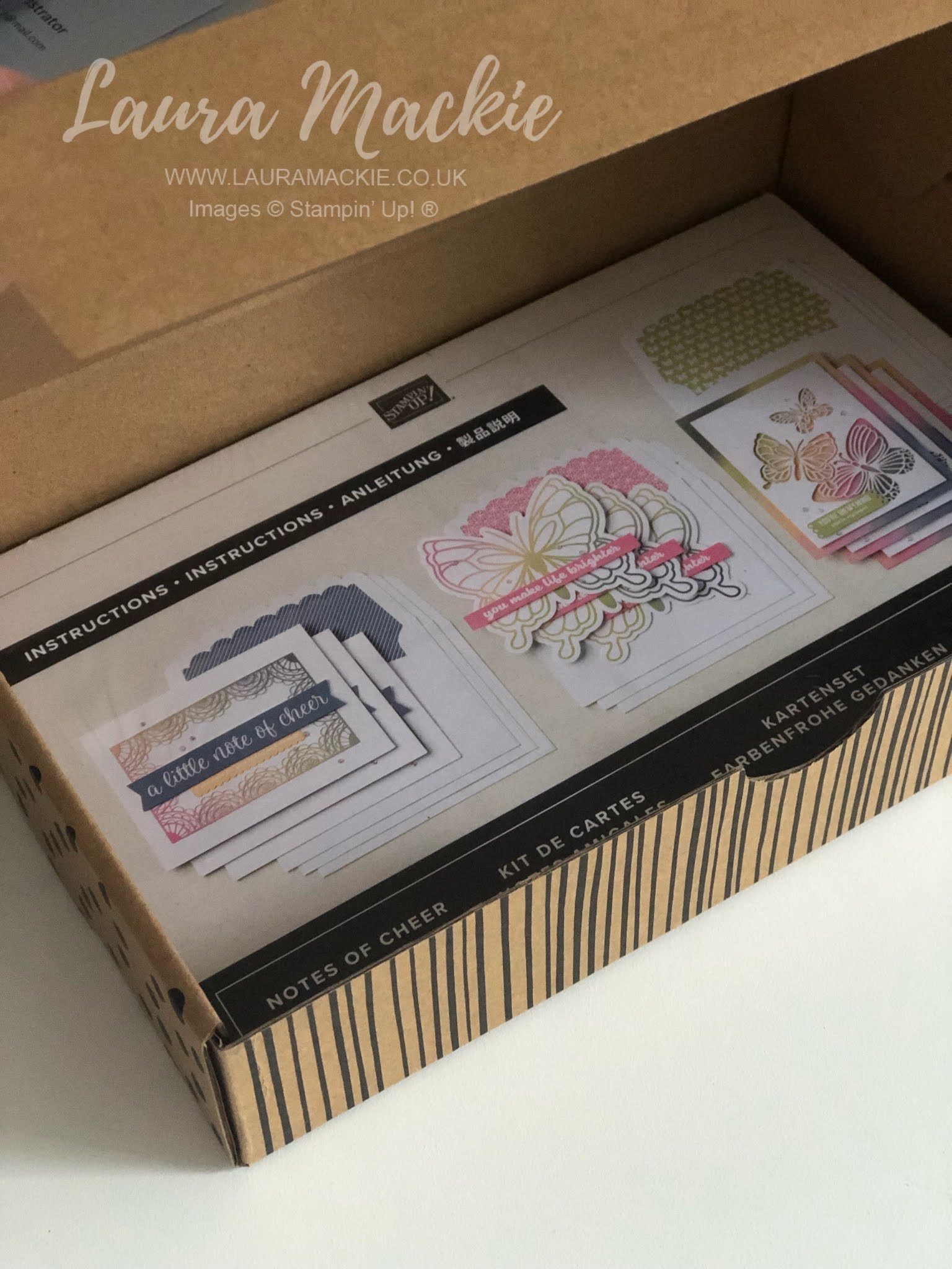 Stampin' Up! UK Demonstrator Laura Mackie Papercrafter Card Making