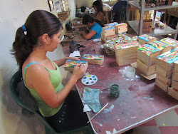 Artisan workshop in Las Palmas, El Salvador