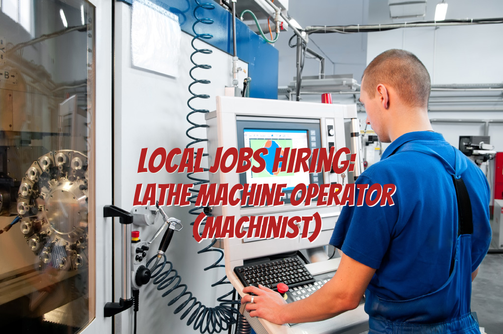 Caloocan Hiring Lathe Machine Operator for Monaco Manufacturing