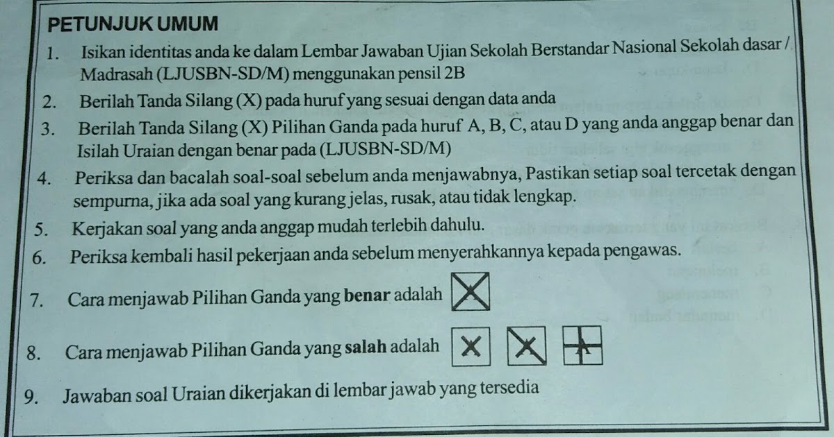 Soal Ujian Sekolah Pjok Sd Tahun 2017 Penjaskes