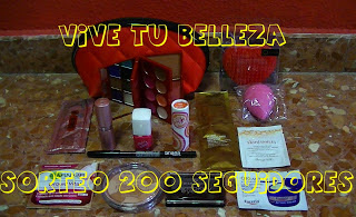 VIVE TU BELLEZA - SORTEO 200 SEGUIDORES -