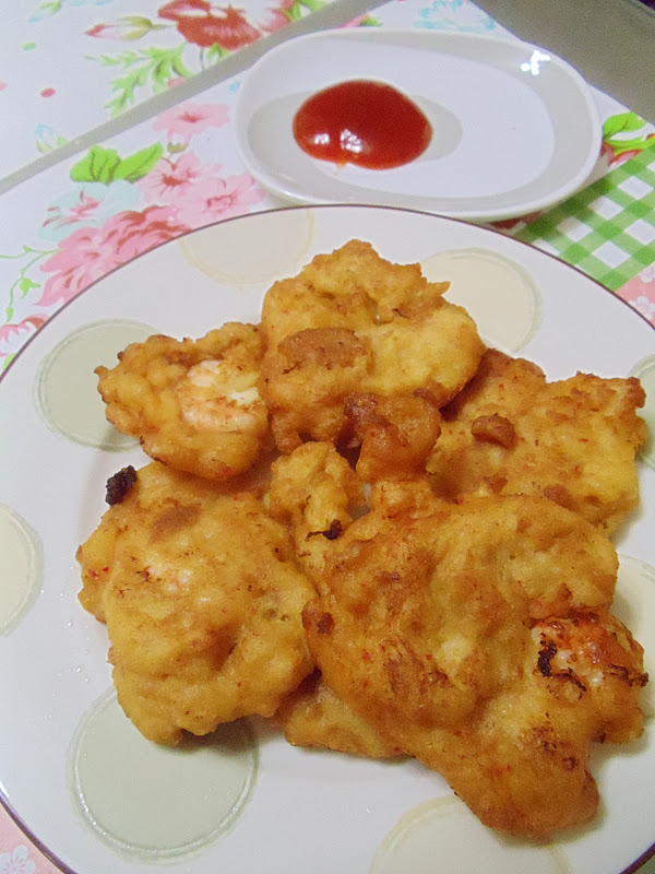 Life is colorful: Step by Step Cucur Roti Udang (elak 