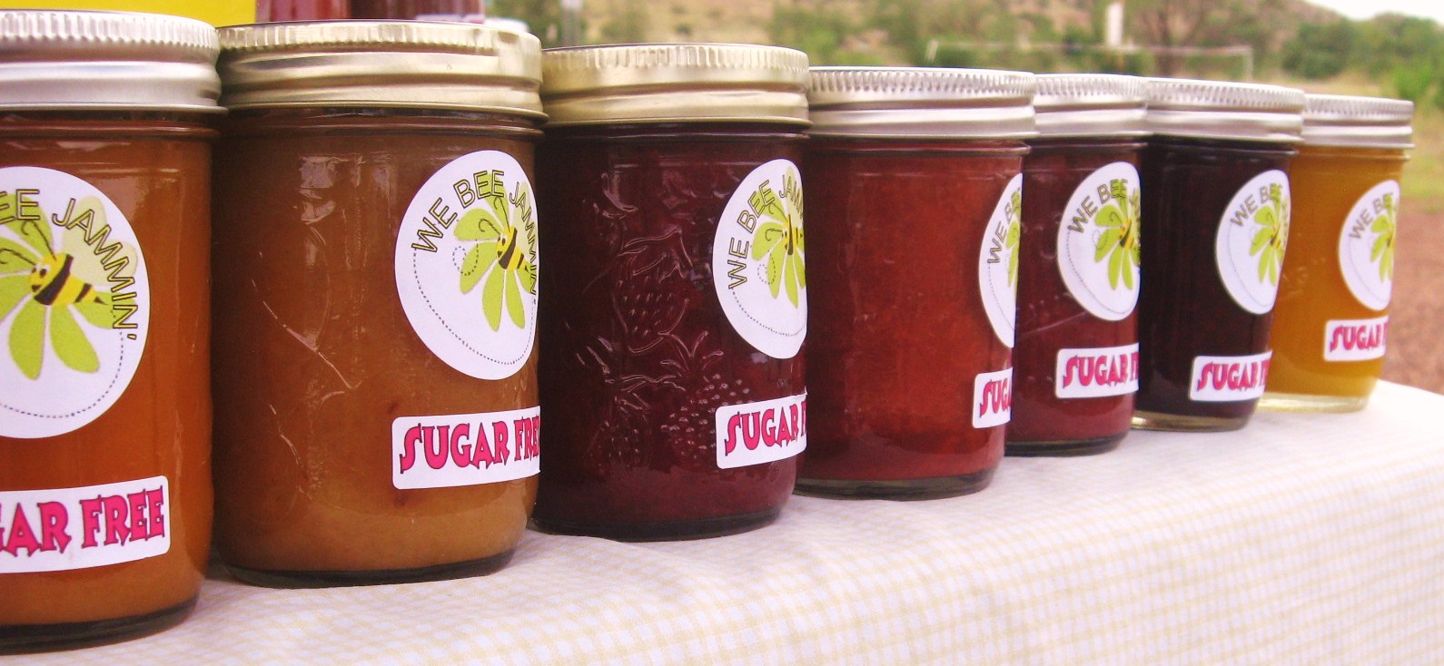 WeBeeJammin' Jams Regular & Sugarfree