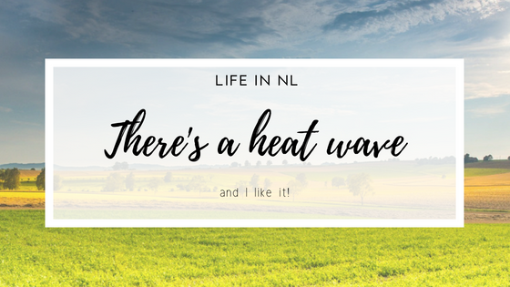 Life in NL - There's is a heat wave in the Netherlands and I might the only one loving it...