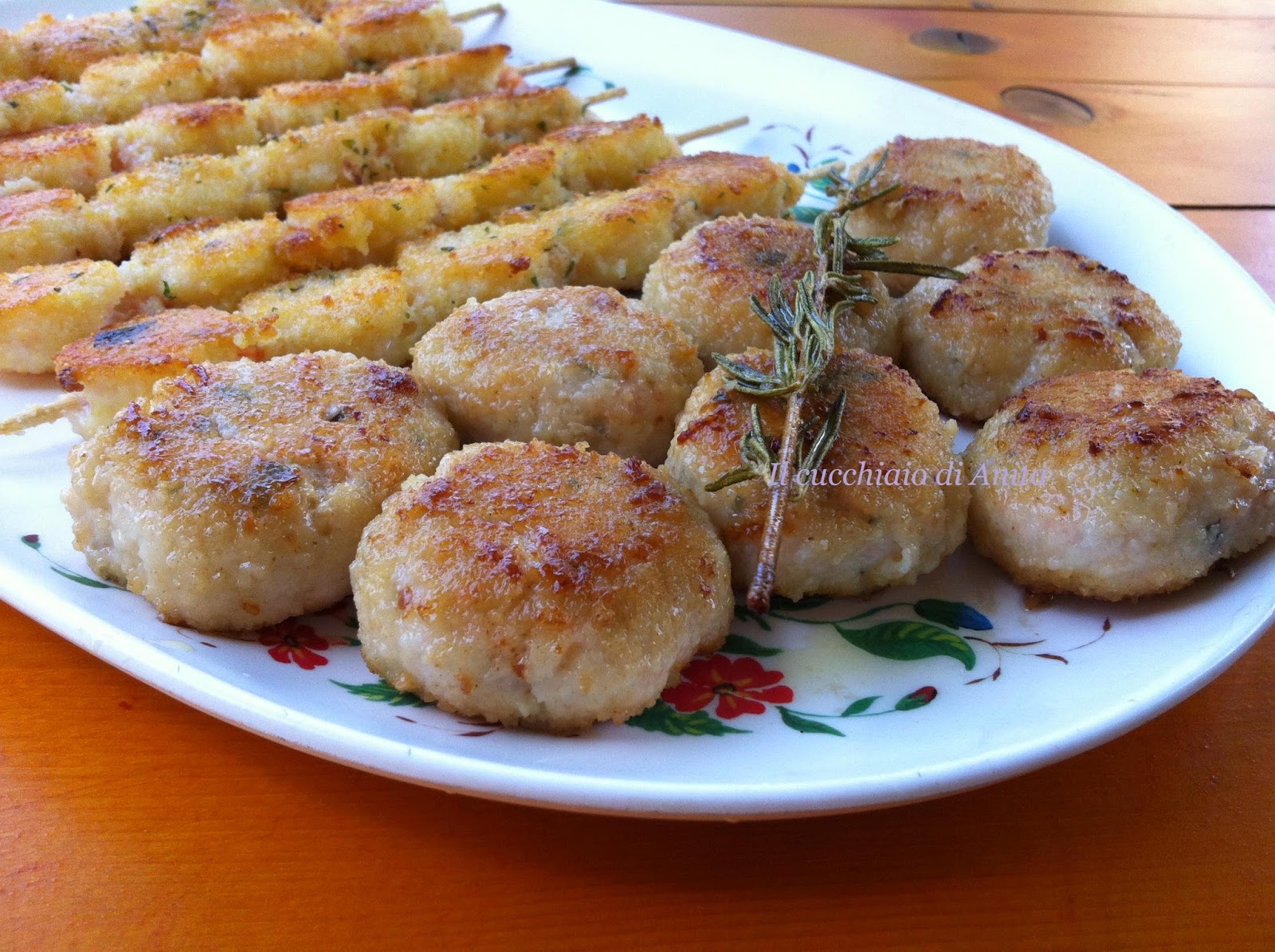 polpette di pesce al rosmarino