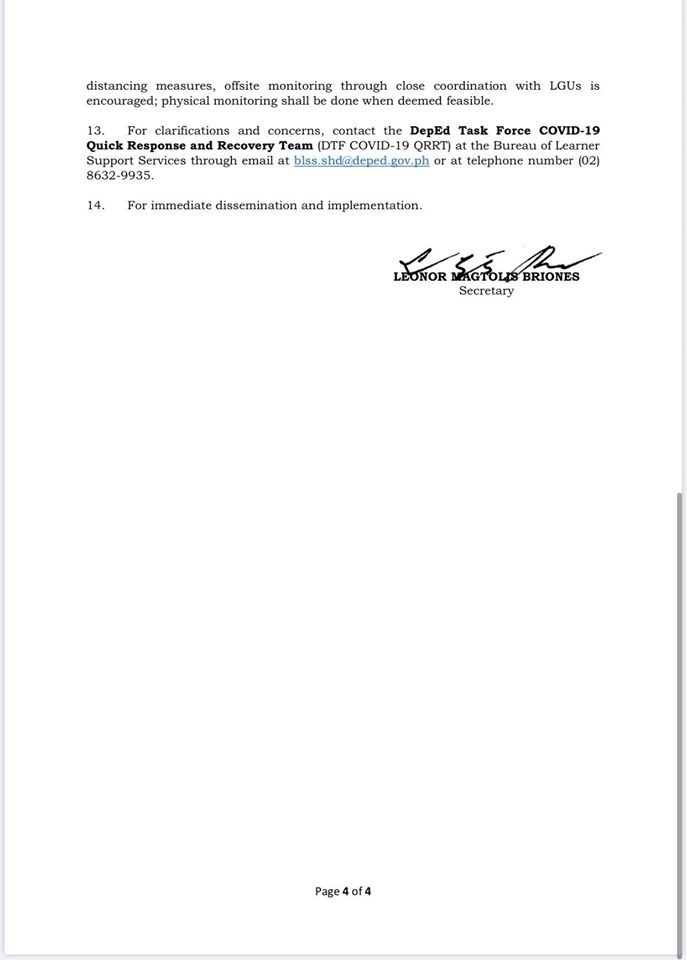 deped region x memo deped region x memo