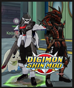 Digimon Masters Online Skin & Texture by ParadiseLost - Kazemon :D
