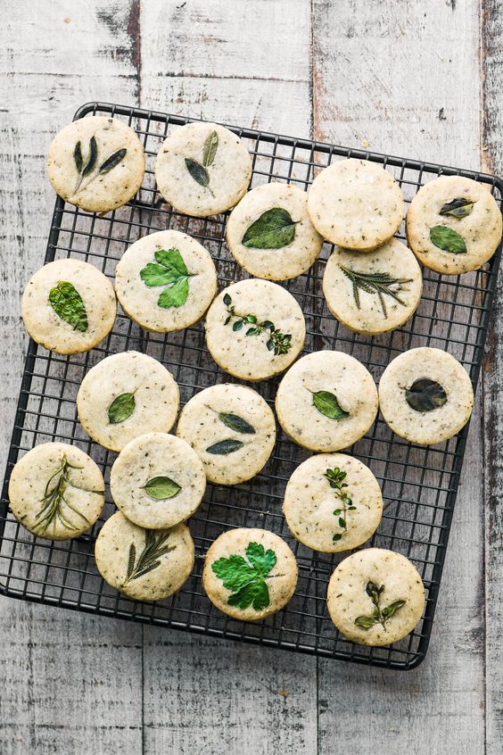Rosemary Parmesan Shortbread Food Inspiration Healthy
