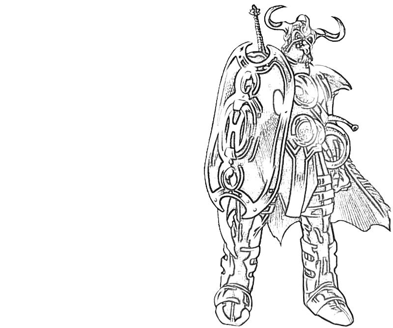 printable-heimdall-knight-coloring-pages