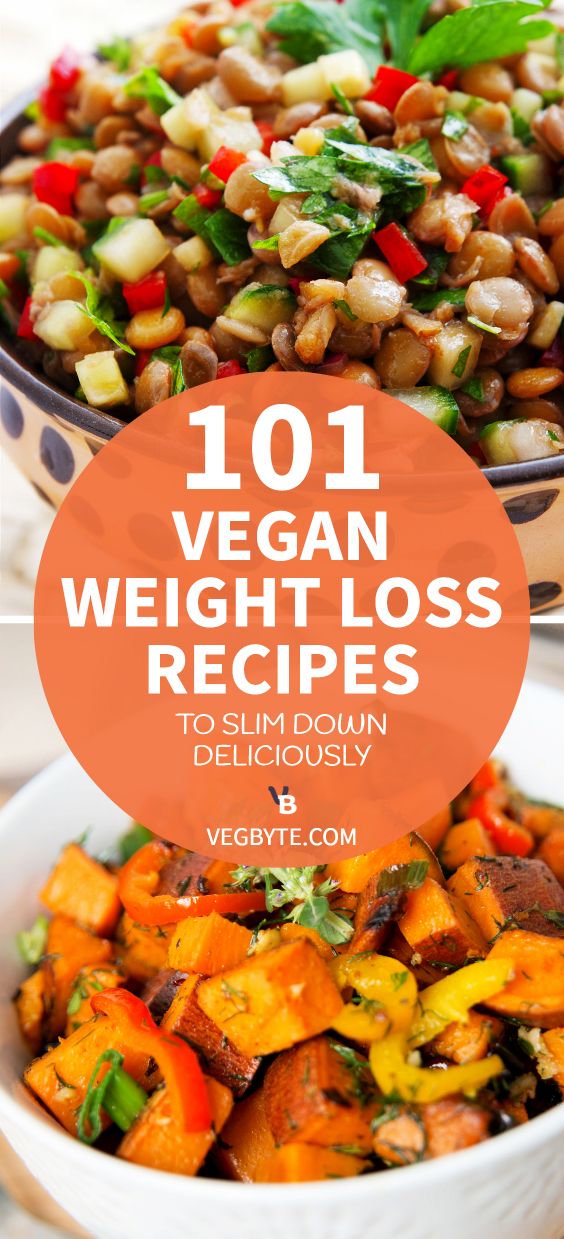 101 Vegan Weight Loss Recipes to Slim down Deliciously