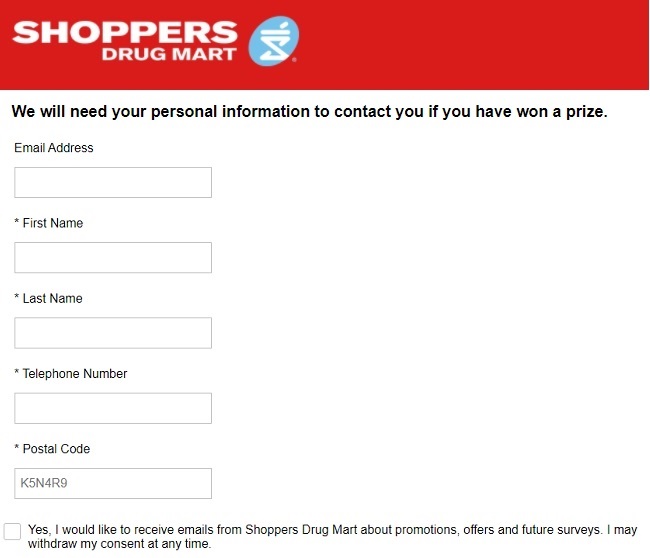 shoppers drug mart survey canada