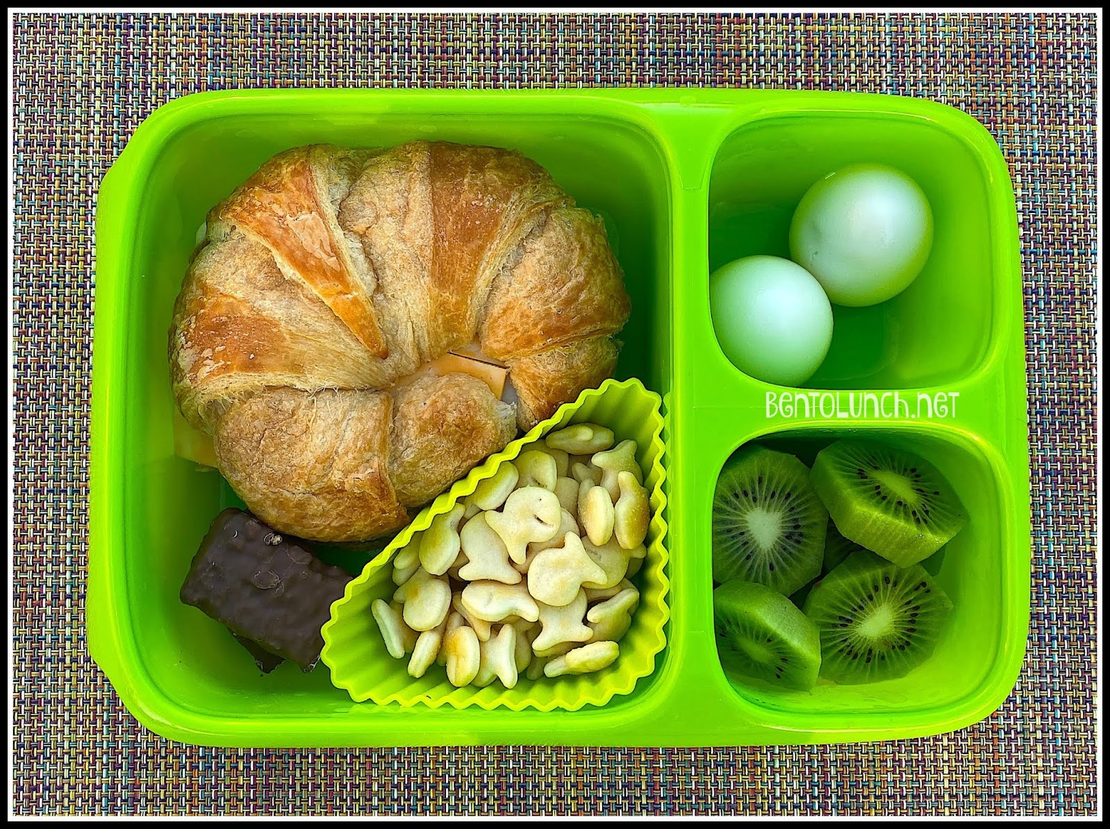 Croissant Sandwich Bento Lunch