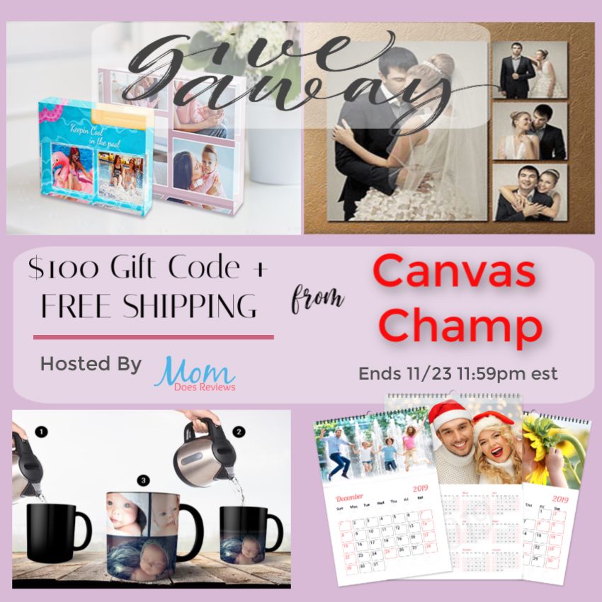 100 Gift Code From Canvas Champ (FREE SHIPPING)1US Ends 11/23 Miki