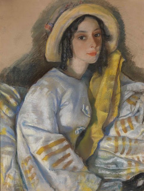 Серебрякова Зинаида Евгеньевна - Портрет Мариэтты Франгопуло. 1923