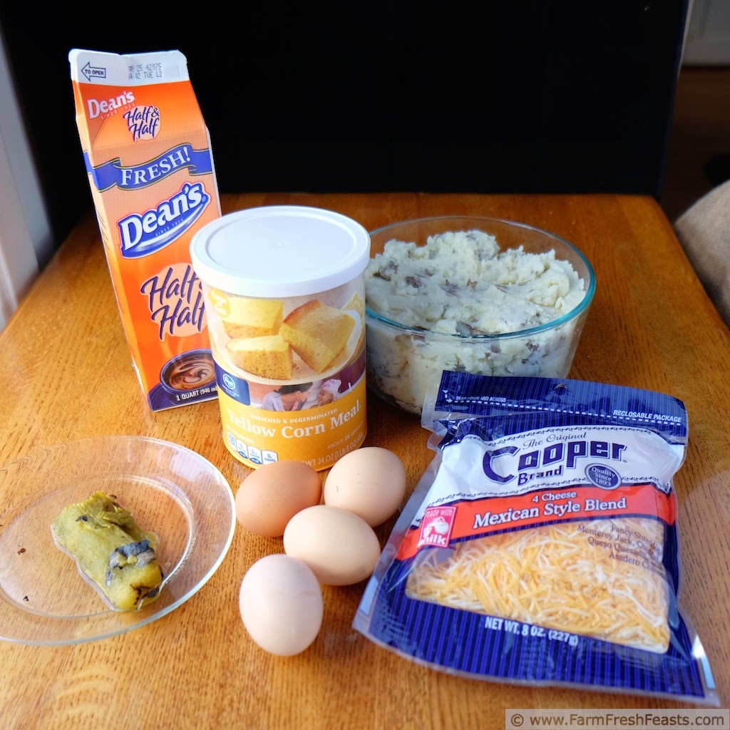 Farm Fresh Feasts Hatch Chile, Egg & Potato Casserole