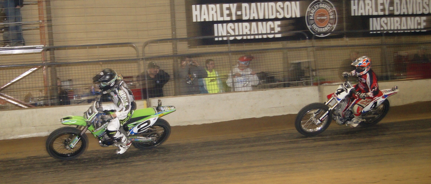 Stu's Shots R Us: Kenny Coolbeth Cleans House at AMA Pro Flat Track DuQuoin Indoor Short Track